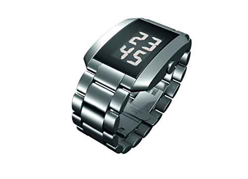 Rosendahl Unisex Digital Quarz Smart Watch Armbanduhr mit Edelstahl Armband 43242