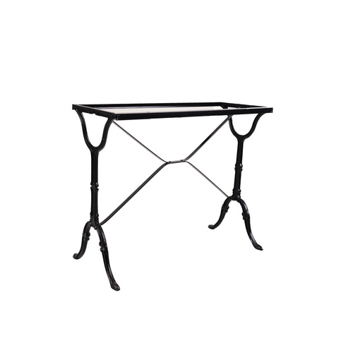 SIT Tischgestell, HxT: 68,5 x 40,5 cm, Holz - schwarz 2