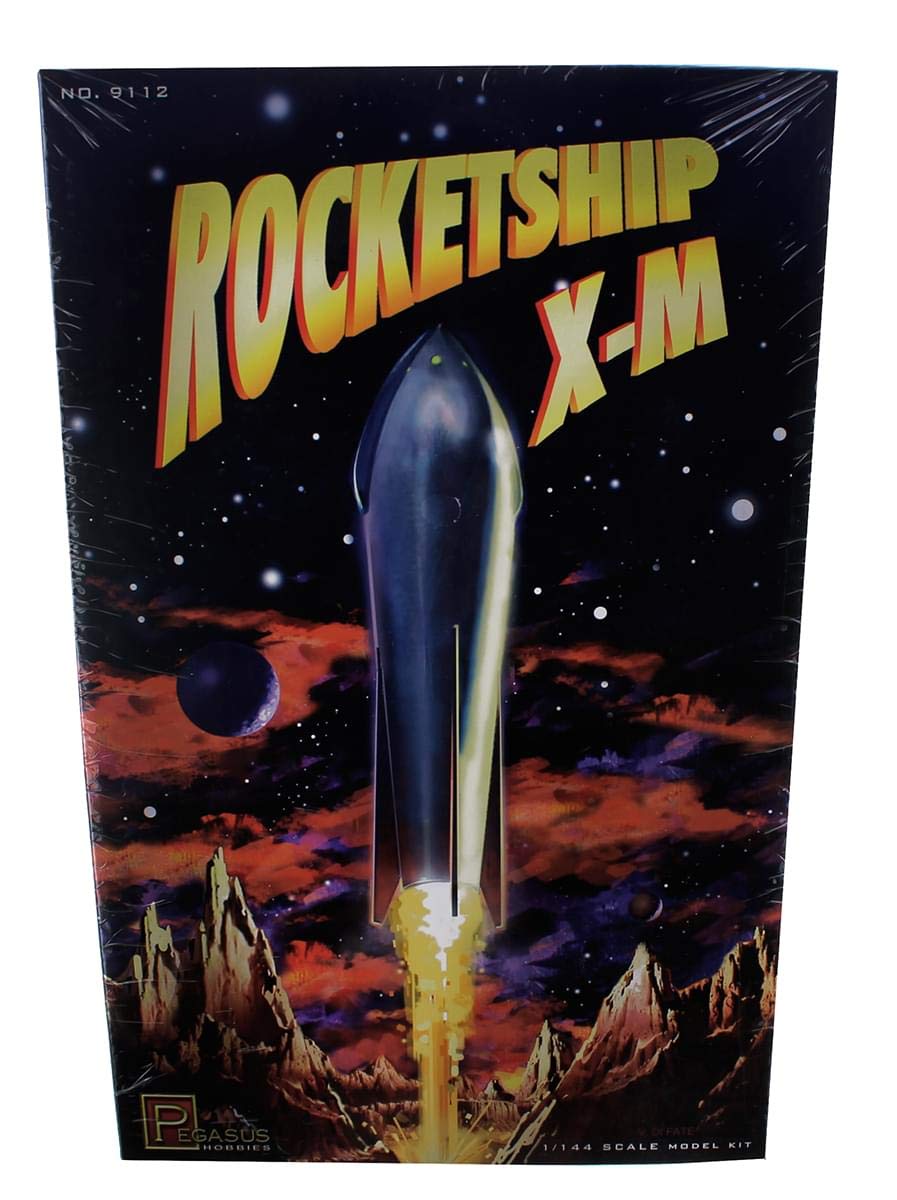 Imex PG9112 Pegasus 1/144 Rocketship X-M, Transparent, grau, Small