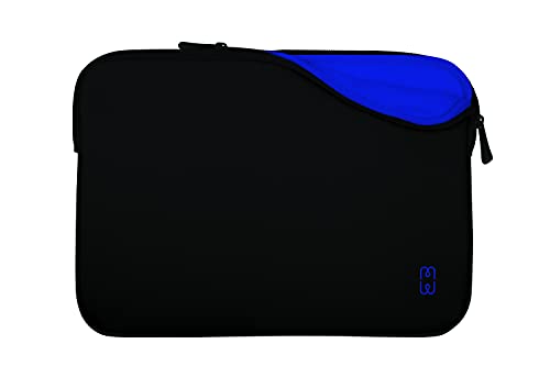 MW Laptop Hülle Kompatibel mit Macbook Pro 13 - Laptop Hülle 13 Zoll mit weichem gepolstertem Memory Foam - Laptop Schutzhülle mit Reißverschluss und kratzfester Innenseite - Basic (Elektrisches Blau)