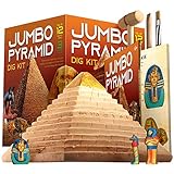 Dr. Daz Ägypten Ausgrabungsset für Kinder - Experimentierset Groß Pyramide Spiel Dig Kit Spielzeug für Kinder Ab 4 5 6 7 8 9 10 Jahre