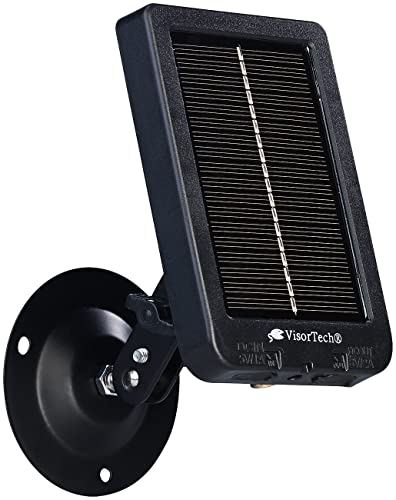 VisorTech Solarpanel Wildkamera: Mobiles Akku-Solarpanel für Wildkameras, 3.000 mAh, IP65 (Wildkamera mit Solarmodul)