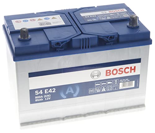 Bosch S4E42 - Autobatterie - 85A/h - 800A - EFB-Technologie - angepasst für Fahrzeuge mit Start/Stopp-System
