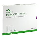 MEPILEX Border Flex Schaumverb.haft.15x15 cm 10 St Verband