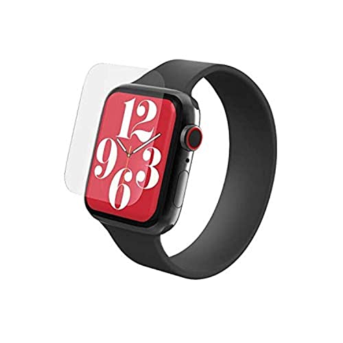 ZAGG InvisibleShield Ultra Clear+ für die Apple Watch Serie 6/SE/5/4 (40 mm Bildschirm), Aufprallschutz, berührungsempfindlich, einfache Anwendung, vollständige Abdeckung