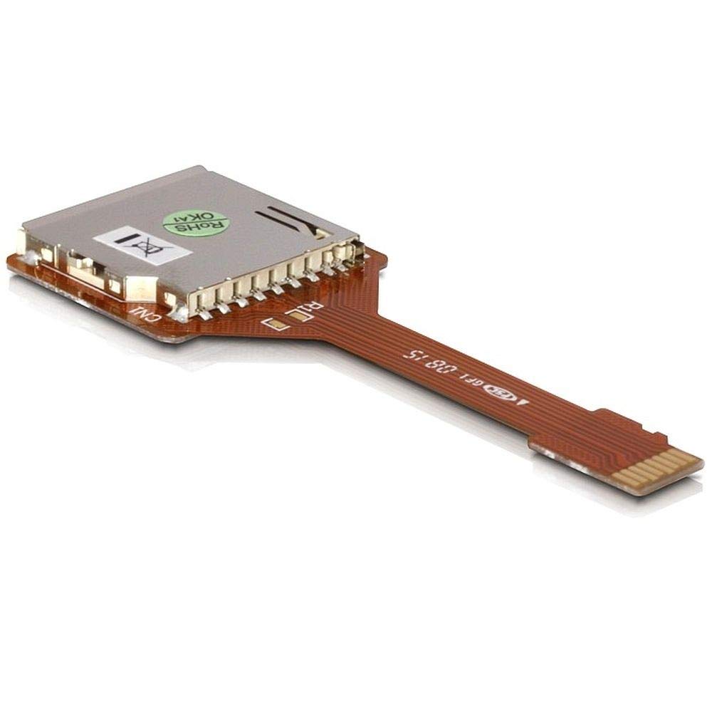 Delock 61680 Trans Flash SD auf microSD Speicherkarte Adapter