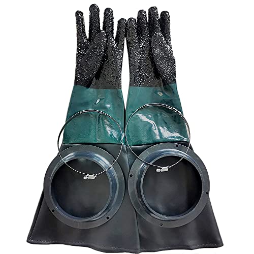 bairong Strahl-Handschuhe mit 60 cm langen Strahlstücken, für Schrank, Strahl