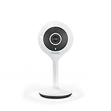 Hama Überwachungskamera innen 1080p (Full HD Wlan Kamera als Babyphone, für Haustiere oder Senioren, ohne Hub mit Bewegungsmelder, Geräuscherkennung, Nachtsicht, Gegensprechfunktion und Aufzeichnung)