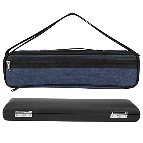 Flötenkoffer-Tasche, tragbare Flöten-Aufbewahrungsbox, Handflötentasche, elegante und raffinierte Flötenkoffer-Aufbewahrungstasche für zu Hause Musikinstrumentenraum