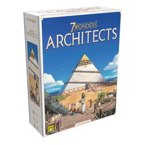 Asmodee 7 Wonders Architects, Kennerspiel, Strategiespiel, Deutsch