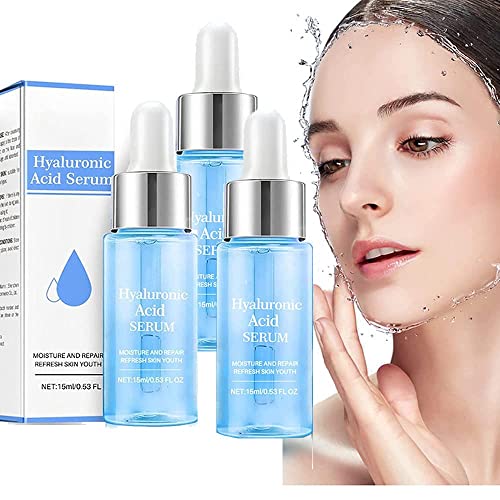 Osee Advanced Deep Anti-Falten-Serum, Hyaluronsäure-Serum für das Gesicht, reine Anti-Aging-Haut-Feuchtigkeitscreme, Anti-Aging-Falten-Schrumpf-Porenlift-Gesichtsserum (3 PCS)