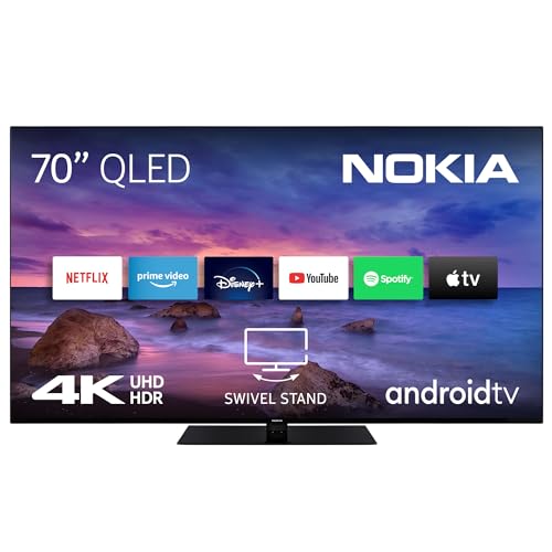 NOKIA QLED TV 70" UHD 4K SMART ANDROID TV WI-FI QN70GV315ISW