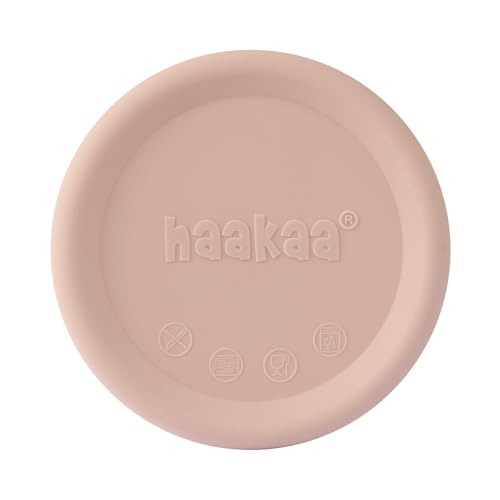 Haakaa Deckel für Milchpumpe, Silikondeckel, passend für alle haakaa Milchpumpen, Generation 1/2/3, auslaufsicher, staubdicht, Rouge
