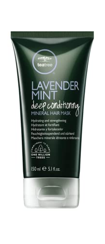 Tea Tree Lavendel Mint Deep Conditioning Mineral Haarmaske, spendet Feuchtigkeit und stärkt für grobes und trockenes Haar, 150 ml