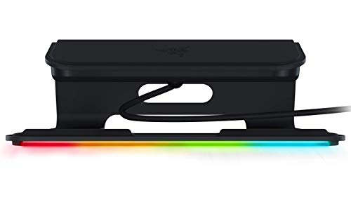Razer Chroma Laptopständer (mit RGB Chroma Beleuchtung, USB 3.0-Hub mit 3 Anschlüssen und Ergonomisches Design)