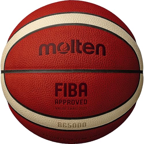 Molten Basketball-b6g5000 Volleyball, orange/Ivory, 6