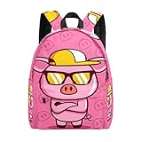 Kinder-Rucksäcke, Cartoon, Tukan, Vogel, Karte, Tier-Rucksack mehrfarbig Multi14 One Size