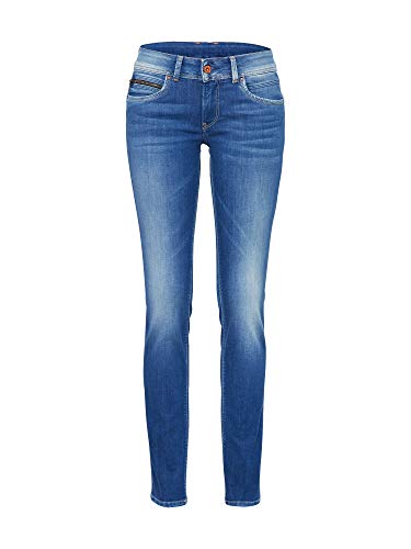Pepe Jeans Damen New Brooke Jeans, DENIM (10OZ STR 8DIP ROYAL DK), 25W / 32L