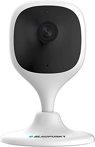 Blaupunkt Indoor Full-HD-Überwachungskamera Vio-HS20, WLAN IP Kamera 1080P Sicherheitskamera, Nachtsicht, Bewegungsmelder, Gegensprechfunktion