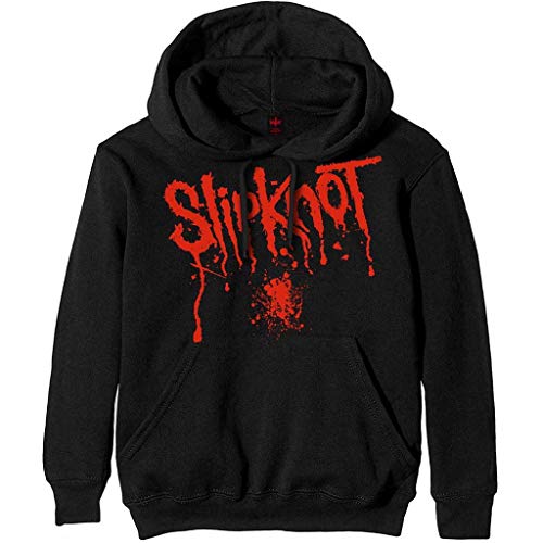 Slipknot 'Splatter' (Black) Pullover Hoodie (small)