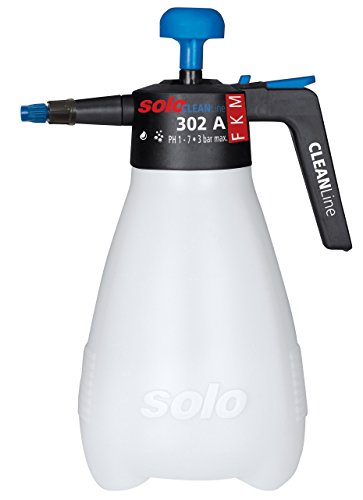 SOLO CLEANLine Drucksprühgerät – säurebeständiger 2 Liter Drucksprüher – für Reinigungsmittel mit pH Wert 1-7