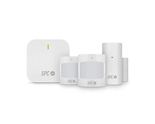 SPC Smart Sensor Set: Zigbee Sensor Kit für Sicherheit - Komfort zu Hause, 2 Bewegungsmelder, 1 Tür-/Fenstersensor, kompatibel mit Amazon Alexa, Google Home