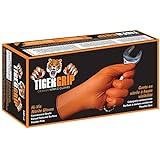 Kunzer Tiger Grip L 100 St. Nitril Einweghandschuh Größe (Handschuhe): L EN 374, EN 455
