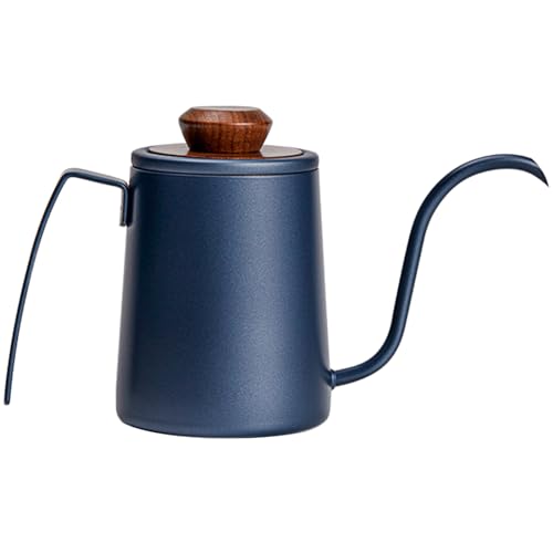Elegante Kaffeetropfkannen Handbrühkessel 304 Edelstahlmaterial Übergießer Kaffeekessel Für Kaffeeliebhaber Brauutensilien