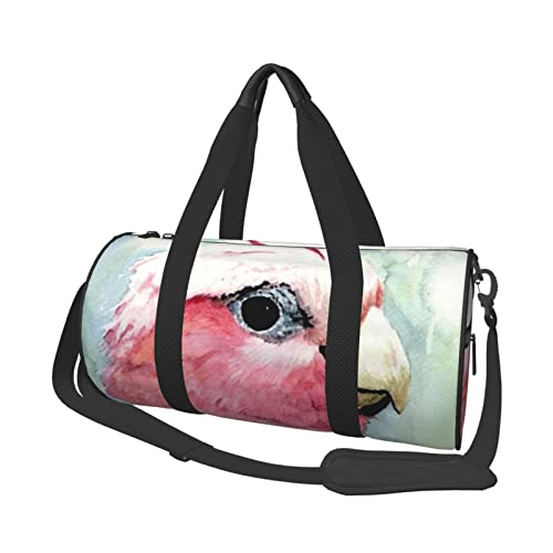 Australian Galah Cockatoo Reisetasche, große Sporttasche, multifunktionale Übernachtungstasche für Männer und Frauen