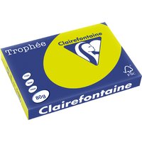 Clairefontaine Multifunktionspapier Trophée, A3, neongrün