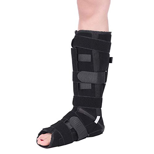 LIOOBO Sprunggelenkbandage Knöchelbandage Gipsschuh Orthopädischer Medizinischer Wanderschuh Fußgelenkstütze Fußschiene Fuß Orthese für Schmerzlinderung