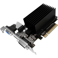 Palit GeForce GT 710 - Grafikkarten - GF GT 710 - 2GB DDR3 - PCIe 2,0 x8 - DVI, D-Sub, HDMI - ohne Lüfter (NEAT7100HD46-2080H)