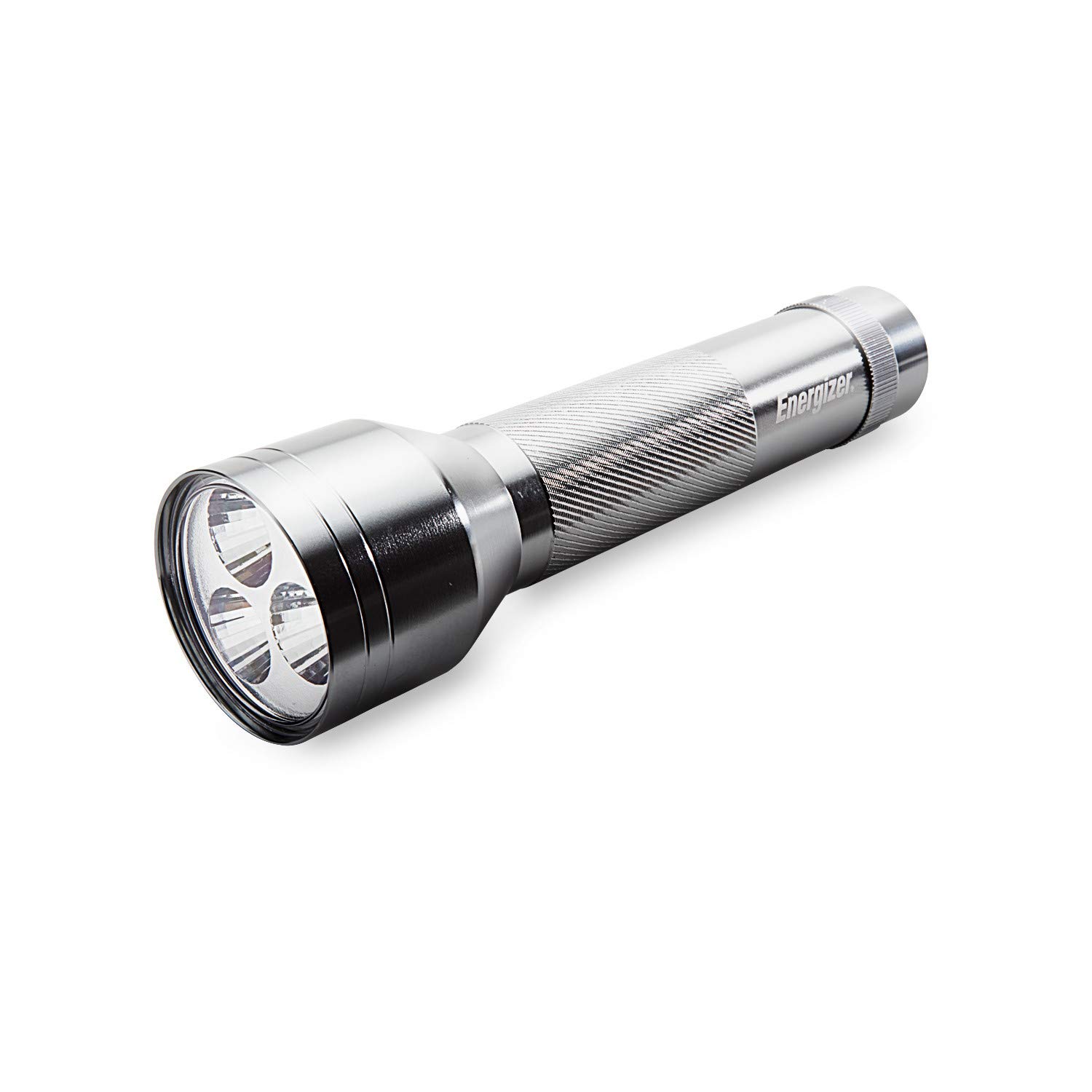 Energizer LED Taschenlampe, Metal, Extrem Hell für Camping, Outdoor und Wandern, Silber