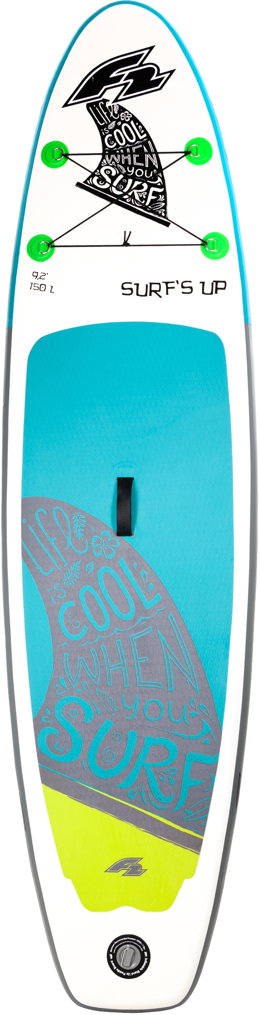 F2 Inflatable SUP-Board "F2 Surfs Up Kids", (4 tlg.) 2