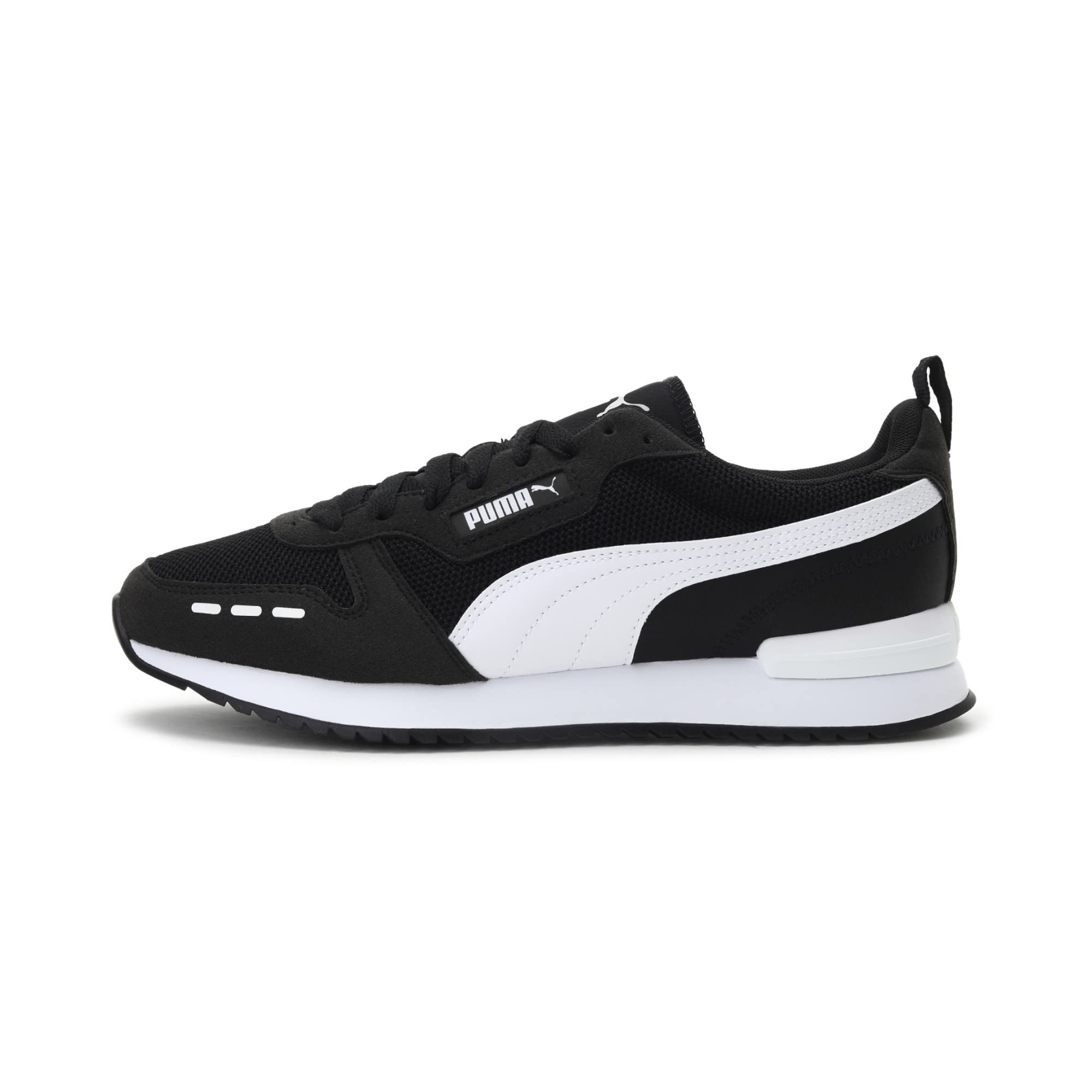 PUMA Unisex Adults' Fashion Shoes R78 Trainers & Sneakers, PUMA BLACK-PUMA WHITE, 42