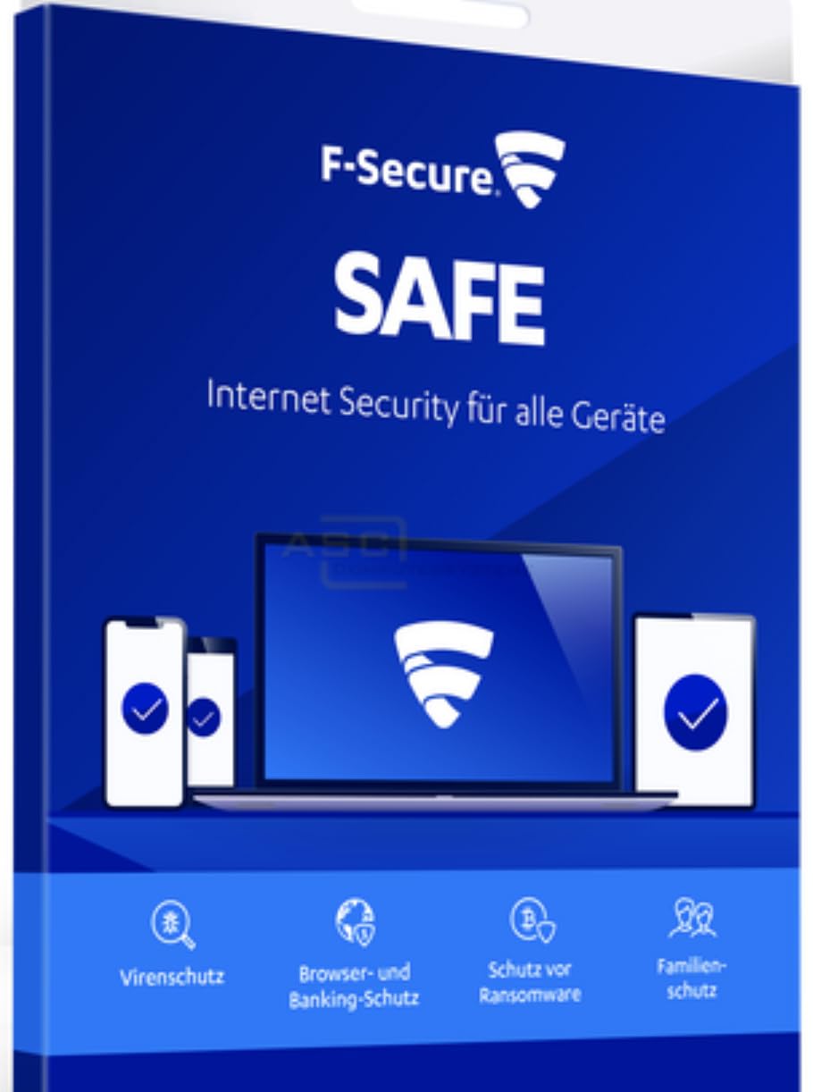 F-Secure Sof Safe 18 Monate f 5 Geräte