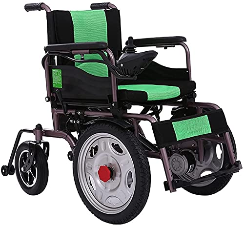 Elektrorollstuhl, zusammenklappbar, tragbar, tragbarer, zweimotoriger, geländegängiger Smart-Scooter für ältere Menschen mit Behinderungen