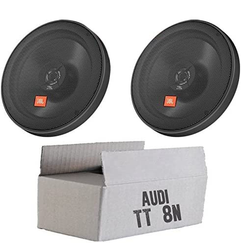 JBL STAGE2 624 | 2-Wege | 16,5cm Koax Lautsprecher - Einbauset für Audi TT 8N Front - justSOUND