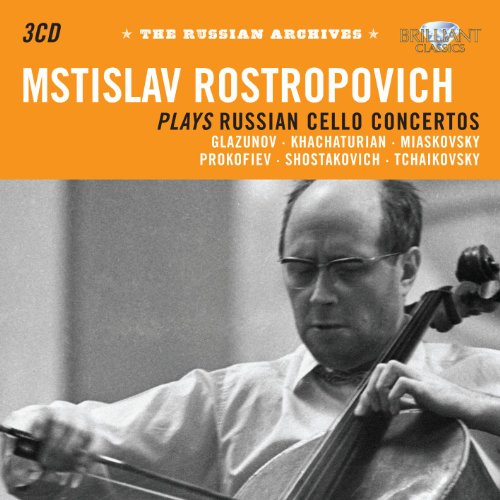 Rostropovitch spielt russische Cellokonzerte