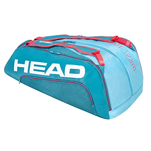 HEAD Unisex-Erwachsene Tour Team 12R Monstercombi Tennistasche, blau/pink