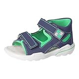 RICOSTA Jungen Sandalen MANTO, Kinder Lauflernschuhe, Weite: Mittel, waschbar, offene schuhe, strandschuhe, halbschuhe, nautic/neongrün (170), 25 EU