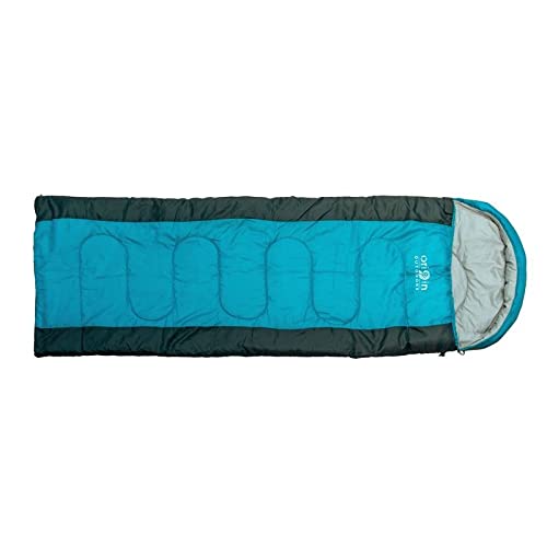 Origin Outdoors Unisex – Erwachsene Sommer Schlafsack, Blau-Grau, One Size