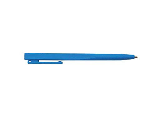 Detektierbarer Kunststoff- Kuli, Kugelschreiber, Plastik Kugelschreiber, blaue Schrift