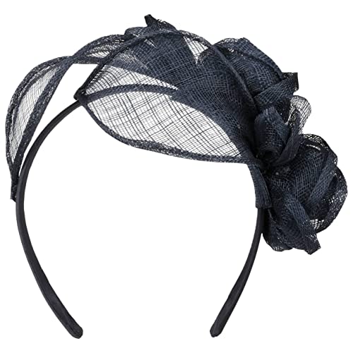 Seeberger Kaljeta Sinamay Fascinator Kopfschmuck Anlasshut Brauthut (One Size - dunkelblau)