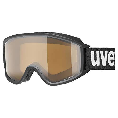 Uvex Unisex-Erwachsene g.gl 3000 P Skibrille, schwarz, one Size