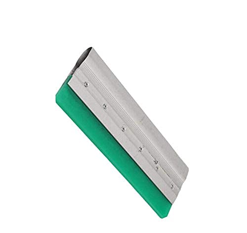 Aluminiumgriff Gummiklinge Schaber Aluminium-Siebdruckrakel für Siebdruck 30 cm quadratische Klinge