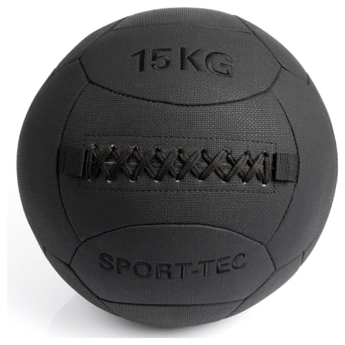 Sport-Tec Wall-Ball Exklusiv, 35 cm, 15 kg, schwarz