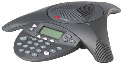 POLYCOM SoundStation 2W schnurloses DECT Audiokonferenz Telefon (deutscher Stecker)