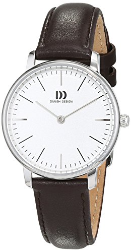 Danish Design Damen Analog Quarz Uhr mit Leder Armband 3324603