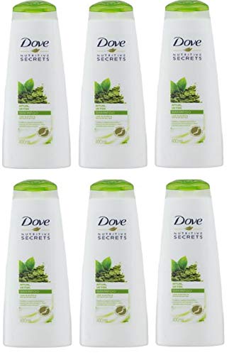 Dove Detox Ritual Shampoo - 6x 400 ml (for oily hair)